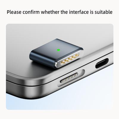 Type-C Female To Magsaf3 Magnetic Fast Charging Adapter 100W USB C To Magsaf3 Converter for Macbook Air/Pro M1/M2/M3/M4
