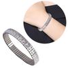Elegant Adjustable Bracelet Jewelry Adjustable Bracelet In Stainless Steel Eye Catching Elastic Wrist Chain Ornament