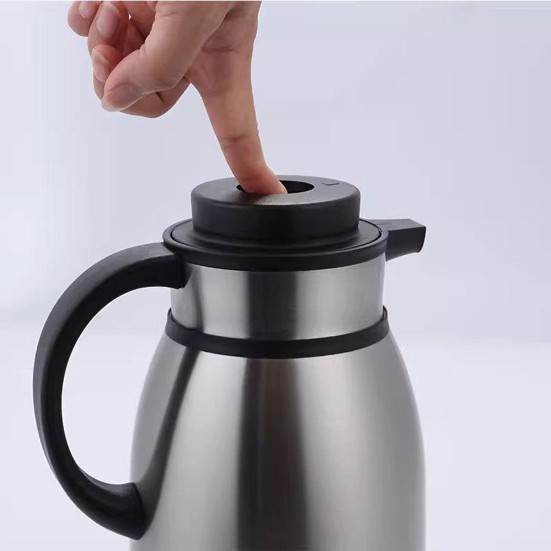 24-Hour Stainless Steel Insulated Vacuum Kettle - Large Capacity Thermos Flask
