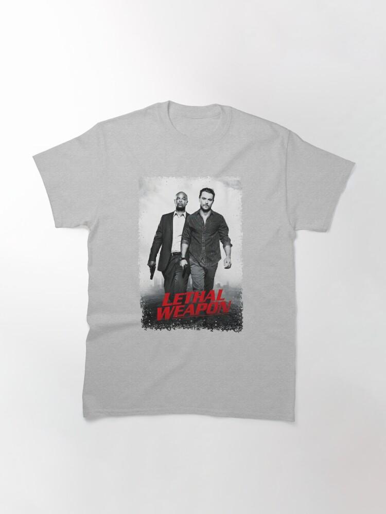Lethal Weapon Action Movie American Police Motivational Lethal Weapon Buddy Cop Retro Wave Classic T-Shirt