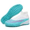 New Autumn High Top Lightweight Adult Football Shoes Supportive Shock-absorbing Sports Shoes Comfortable Track Field Spikes