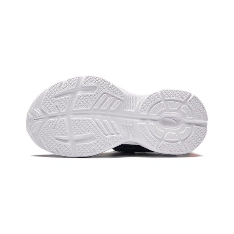 Anta Kids Non-Slip Wear-Resistant Low-Top Running Shoes Kids sneaker Black Purple Orange A312429977-4