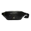 Ny Polyester Komposittlær Crossbody-veske, Sling-veske, Magebelte Unisex Svart HA5507-013