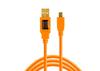 Câble usb - tether tools - tetherpro - 4,6m - usb 2.0 - orange