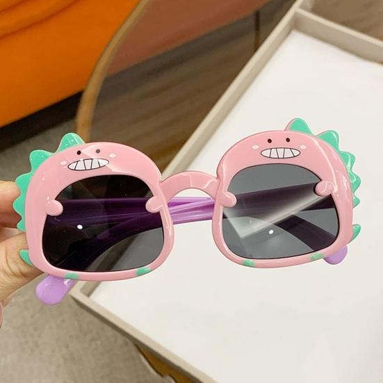 Children Sunglasses Girls Boys Cute Cartoon Dinosaur Glasses Sun Protection Eyeglass Fashion Kids Party Eyewear Accessories
