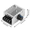 4000W SCR Dimmer & Speed Controller: High-Power Voltage Regulator and Temperature Controller for 220V AC Motors with Shell
