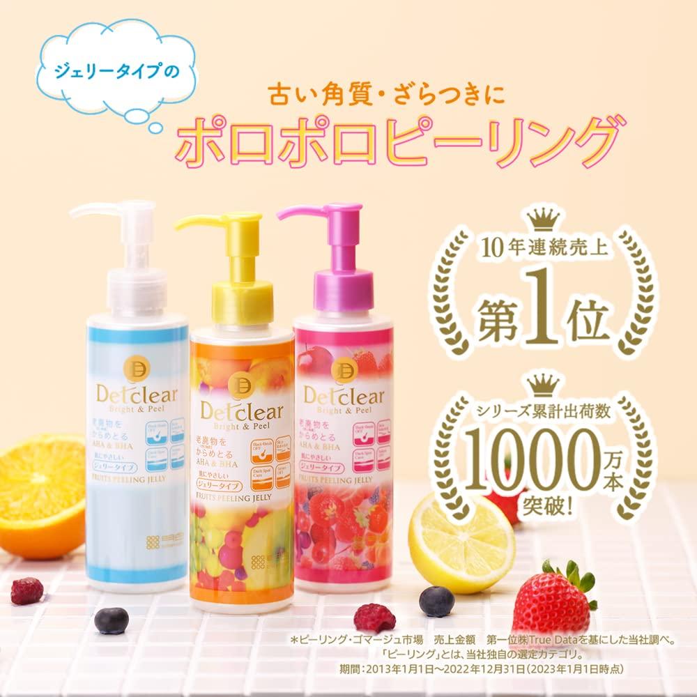DET Clear Bright Peel Peeling Jelly Berry 180mL & (Mixed Scent)