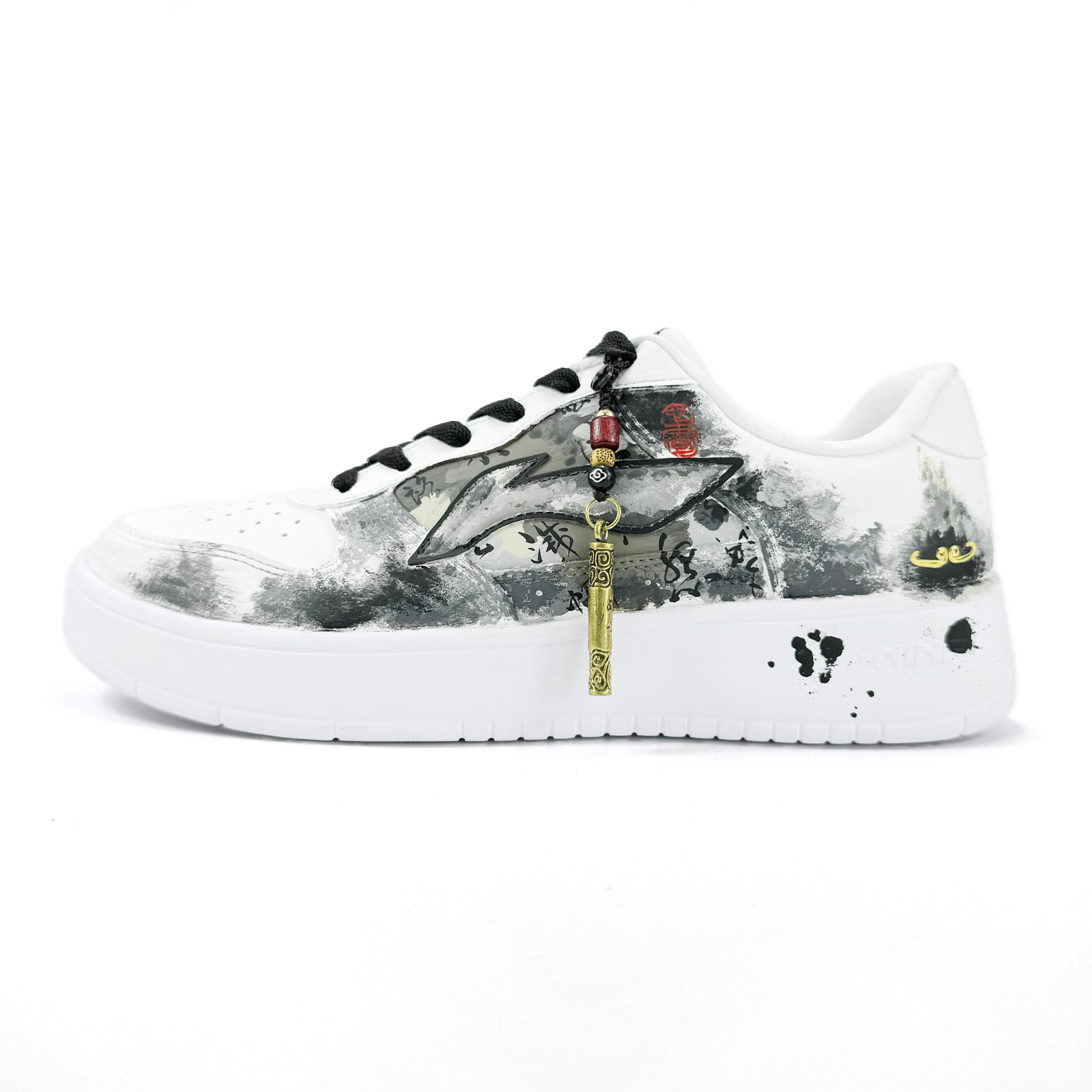 

Li Ning Плавучий корабль Каллиграфическое искусство Черная мифология Сунь Укун Скользкий, износостойкий, дышащий AGCS419-1(Команда405-) 36
