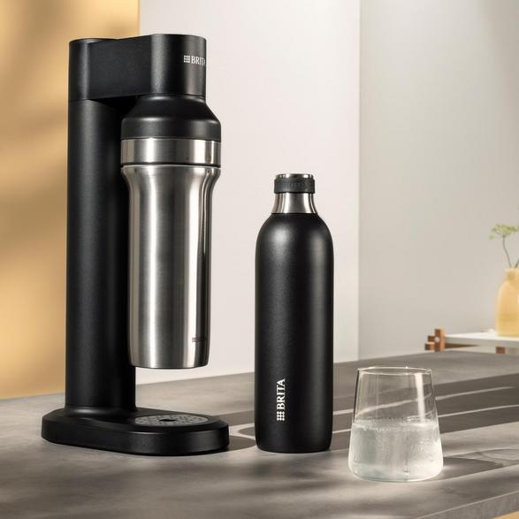 Brita sodatrio carbonator bottle 0.65 l black