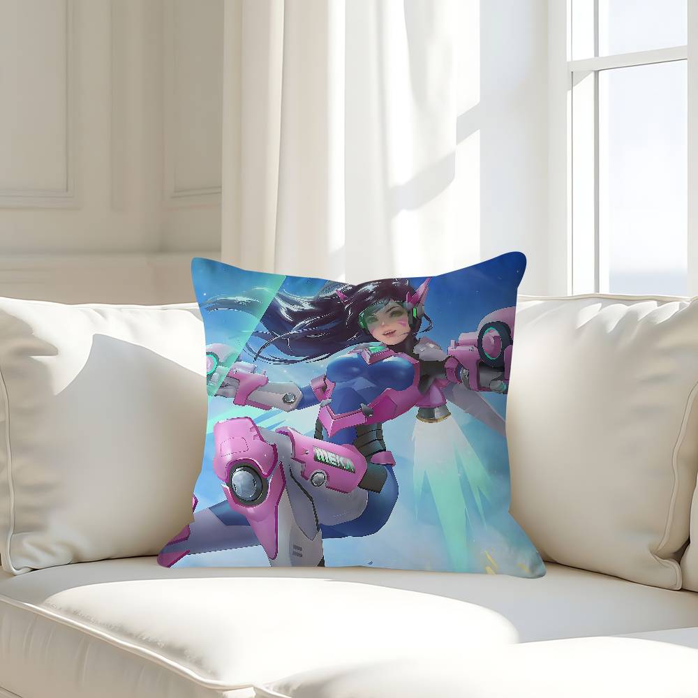 Game O-Overwatch Pillow Cover Design Cushion Cover Decor Holiday Decorati
