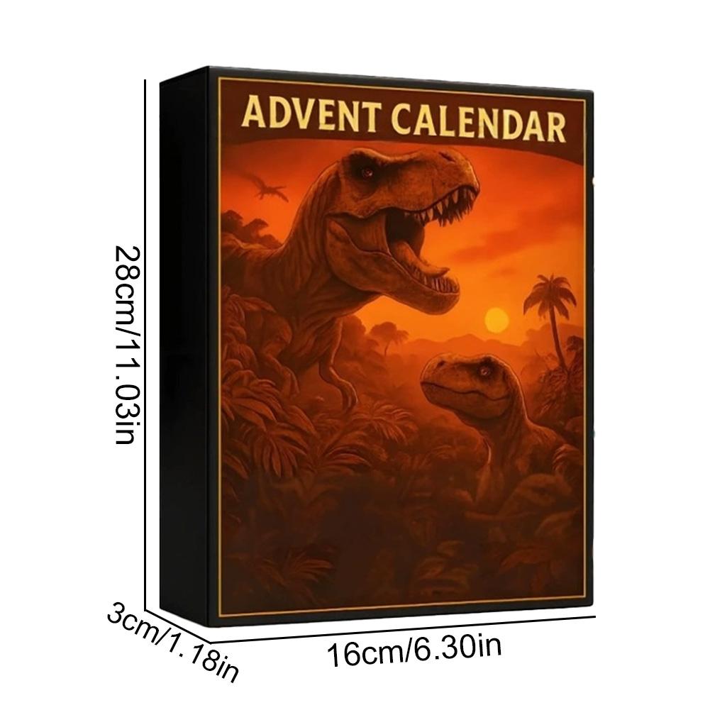 Advent Calendar Dinosaur Toys 24 Days Countdown Calendar To Christmas Surprise Toys Set Dinosaur Figurine Christmas Gifts