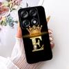 For Motorola Signature 2026 Crown Letter Phone Case For Motorola Signature XT2603-2 Black Silicone Soft Cases Bumpers