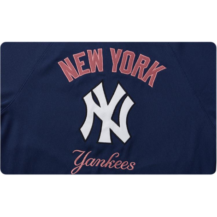 New Era X MLB New York Yankees Casual Team Logo Patch Embroidered Stand Collar Loose Jacket Unisex Jackets 14529330
