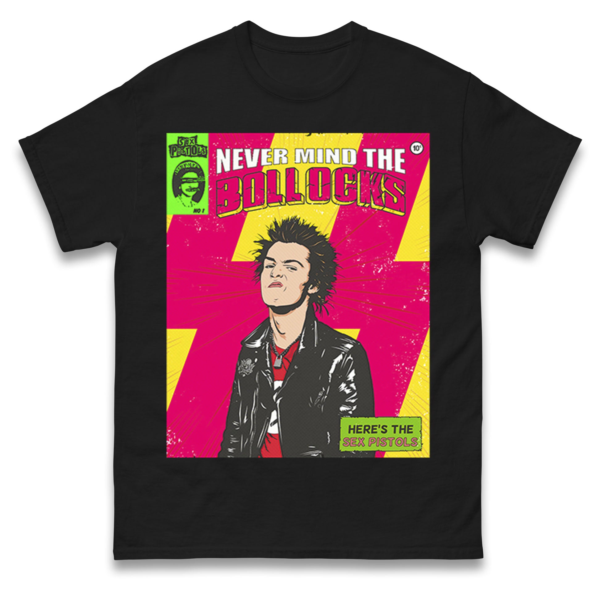 Never Mind The Bollocks Sex Pistols T Shirt Tshirt Mens Womens Unisex Tops Tees S