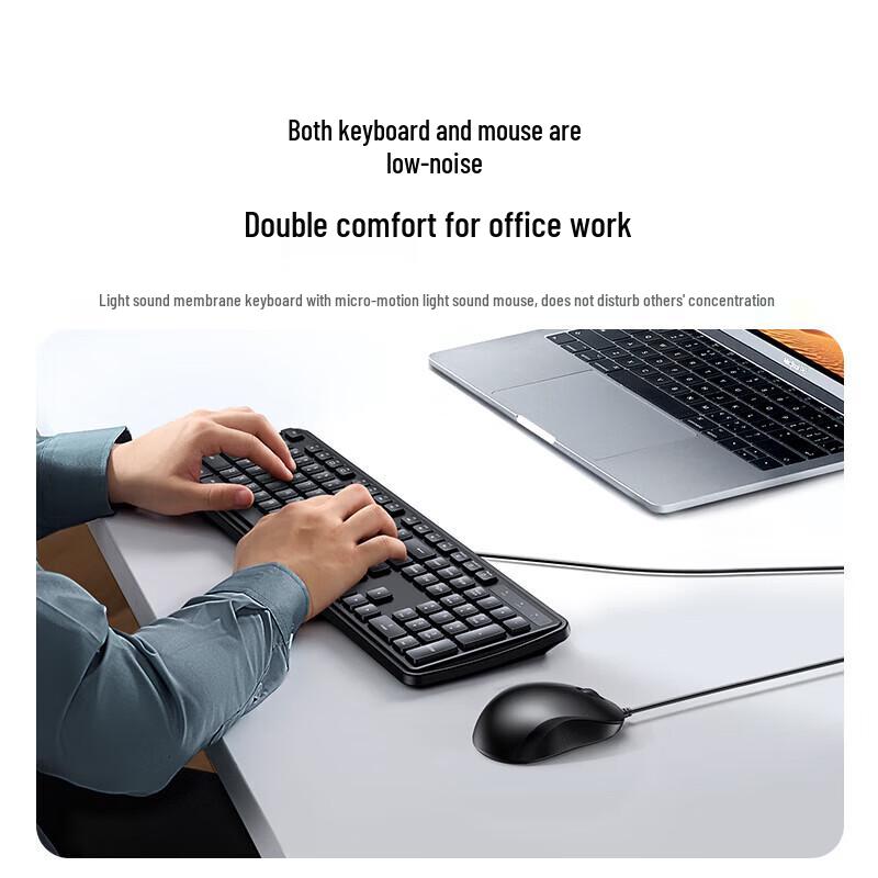 UGREEN Wired Keyboard and Mouse Combo