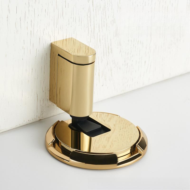 Windproof Floor Absorption Anti-collision New Mechanical Invisible Bathroom Door Stopper Rear Door Bumper No-drill Door Stop