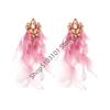 Bohemian Rhinestones Floral Long Earrings For Women Elegant And Stylish Luxury Statement Gift