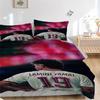 3Pcs Lamine Yamal'S Jersey Number Bedding Sets For All Sizes New 3D Printed Bed Cover Comforter Duvet Cover Pillowcase Bedroom Decoration