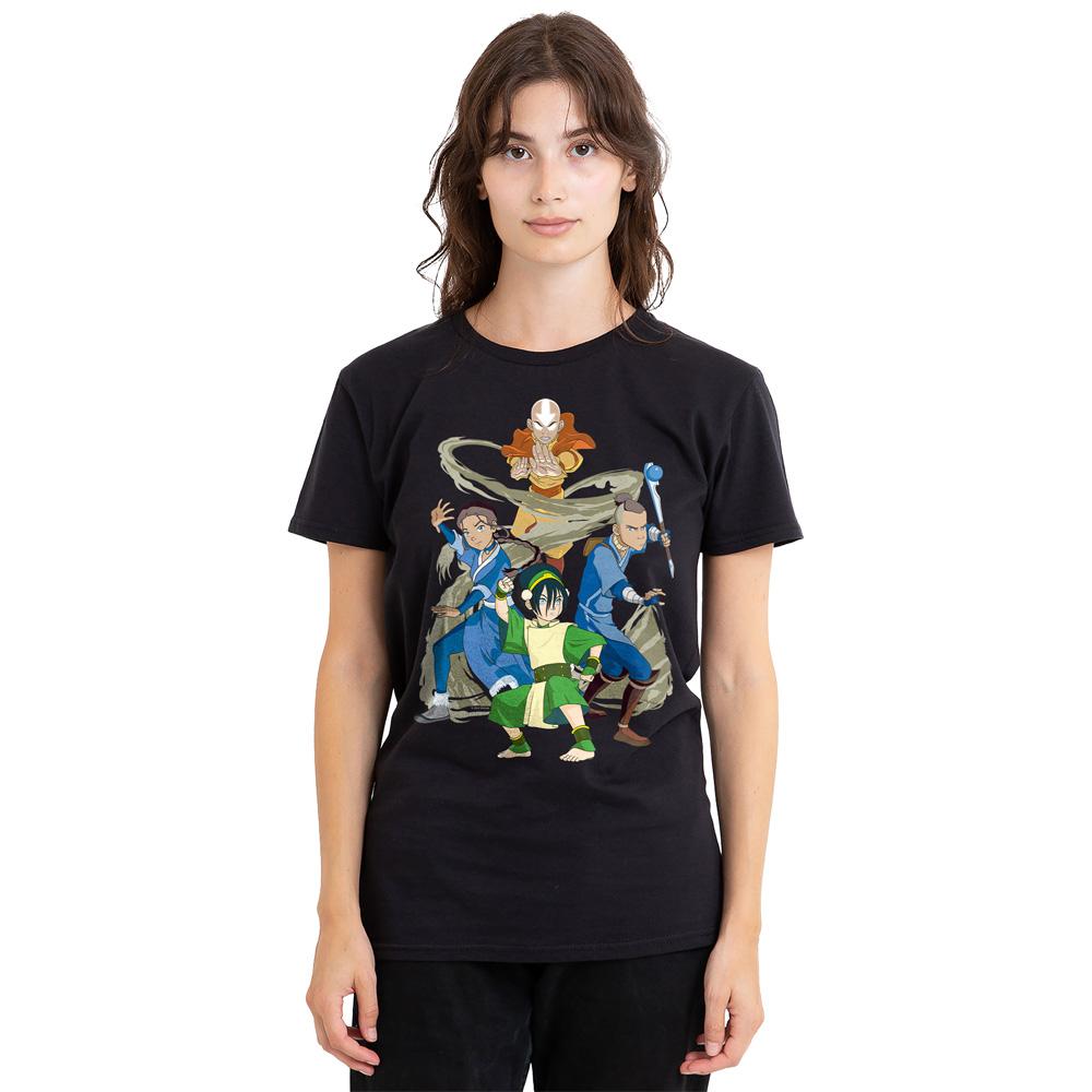 Avatar: The Last Airbender Unisex Adult Team Avatar Elements T-Shirt