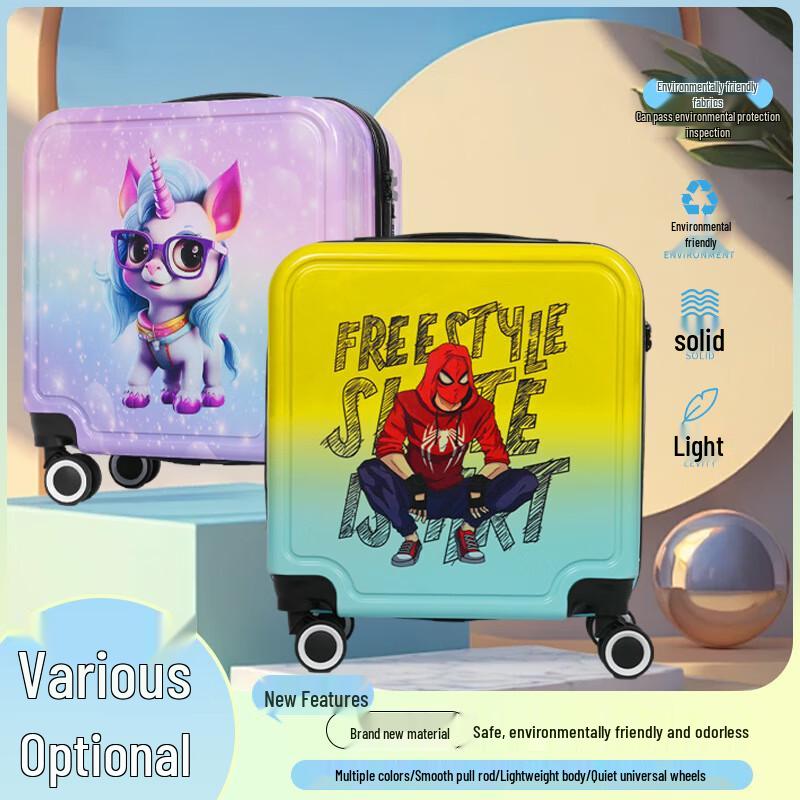 Children s 20-inch Gradient Hardshell Spinner Carry-on Luggage 20 inches