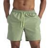 Men's Casual Color Outdoors Pocket Beach Work Trouser  Beach Shorts Pant