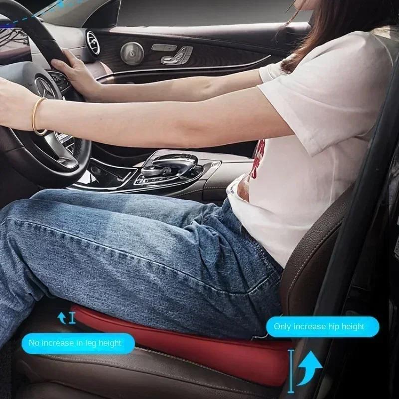 Car Seat Cushion Pad for People To Broaden Driving Vision Car Slope Booster Seat Cushion Summer Car Seat Cushion