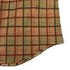 Durban 70s 80s vintage Check Pattern Long sleeve shirt M Brown Men's Used