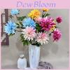 New Simulated Flower Threeheaded Yuanbao Lotus Wedding Scene Decor For Home Party Gift