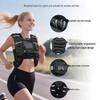 Adjustable Reflective Fitness Weighted Vest with Detachable Weights