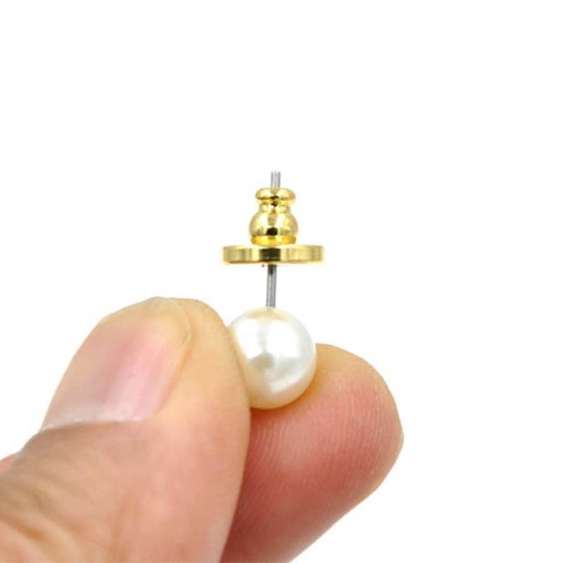 4Pcs Supportive Earring Backs Convenient Earring Backings Easy Wear Ear Nut Jewelry Making Accessories for Women Girls