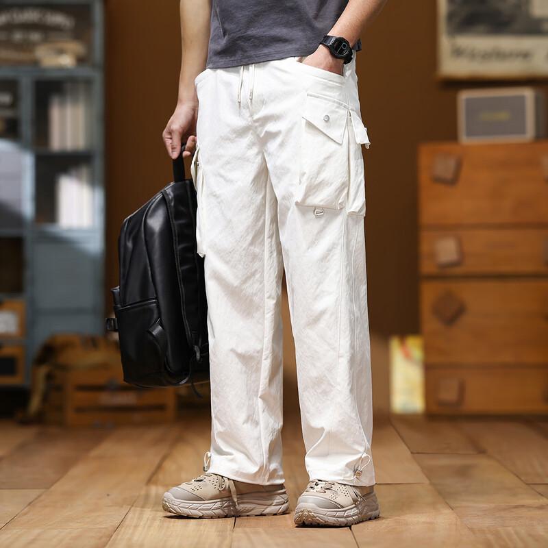 JEEP Men s American Style Loose Straight Casual Trousers L