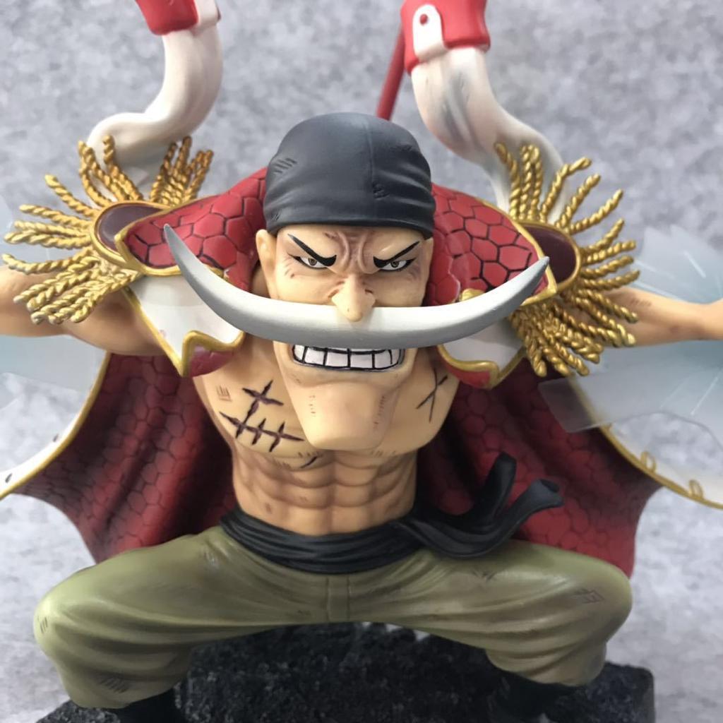 Anime One Piece GK Edward Newgate White Beard Top Decisive Battle Action Figure Model PVC Collection Decoration Children Gift