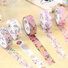 21 Design Original Paper Washi Tape Flower 15mm Adhesive Masking Tapes DIY Decoration Stickers