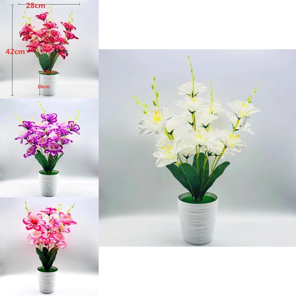 Synthetic Orchid Flower With Durable Material For Event Centerpieces And Home Decor