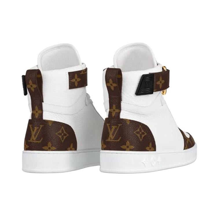 Louis Vuitton Lv Boombox High Top Sneakers White Women's 1A87Q2