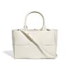Leder Geflochtene Tragetasche Leder Einfach und Vielseitig Mutter-Kind-Tasche Pendeln Ein Schulter Crossbody Handtasche