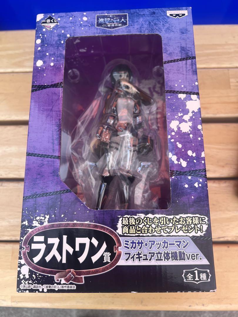 

[USED] Product: Attack on Titan Ichiban Kuji Figure Mikasa Last One