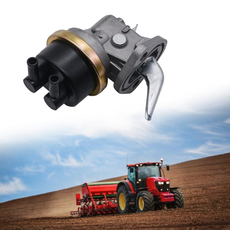 Fuel Lift Pump for Tractor 1032 1042 1052 RE38009 Replacement Metal Fuel Pump Tractor Maintenance Accessories