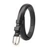 Slim Womens Fashion Belt With Alloy Pin Buckle Adjustable Waistband Jeans Skirts Casual Outfits