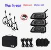 Neutral V4C Waterproof Noise-Cancelling Bluetooth Helmet Headset 3-Piece Set for Football Referees
