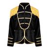Giacca Costume Unisex per Bambini Band Rock Manica Lunga Frange Nappe Spalline Chiusura con Zip Design Diviso Cappotto