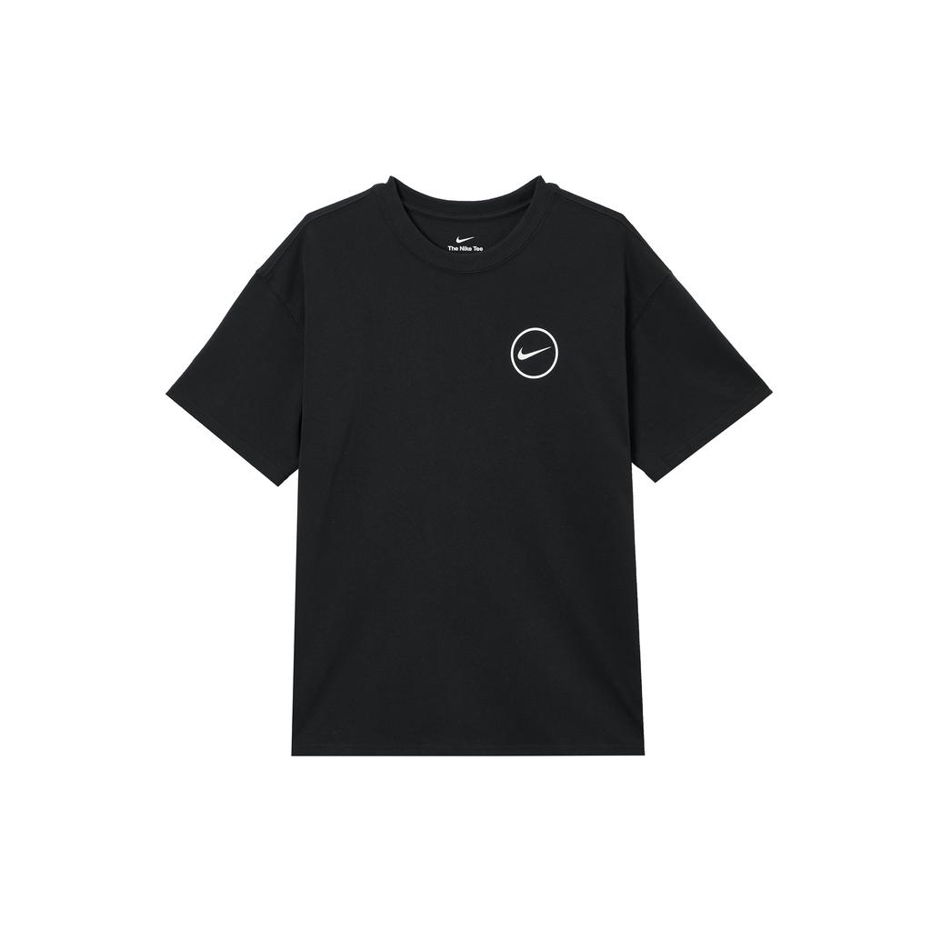Nike T Shirts Men's Black Crew Neck Moderate HJ3407-010