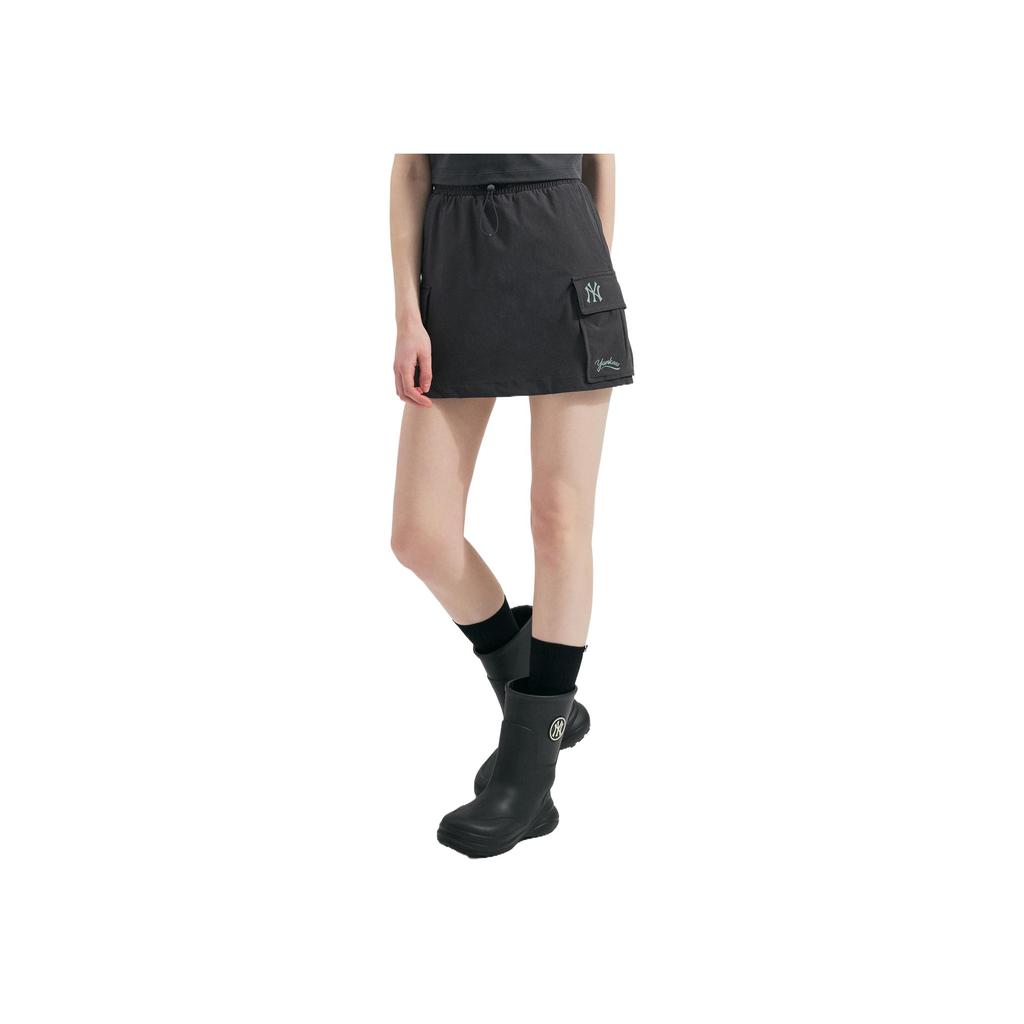 New MLB Cargo Short Skirts Women's Black 3FSKN0243-50CGS