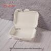 Jing Qing Fu Biodegradable Disposable Square Takeaway Lunch Box