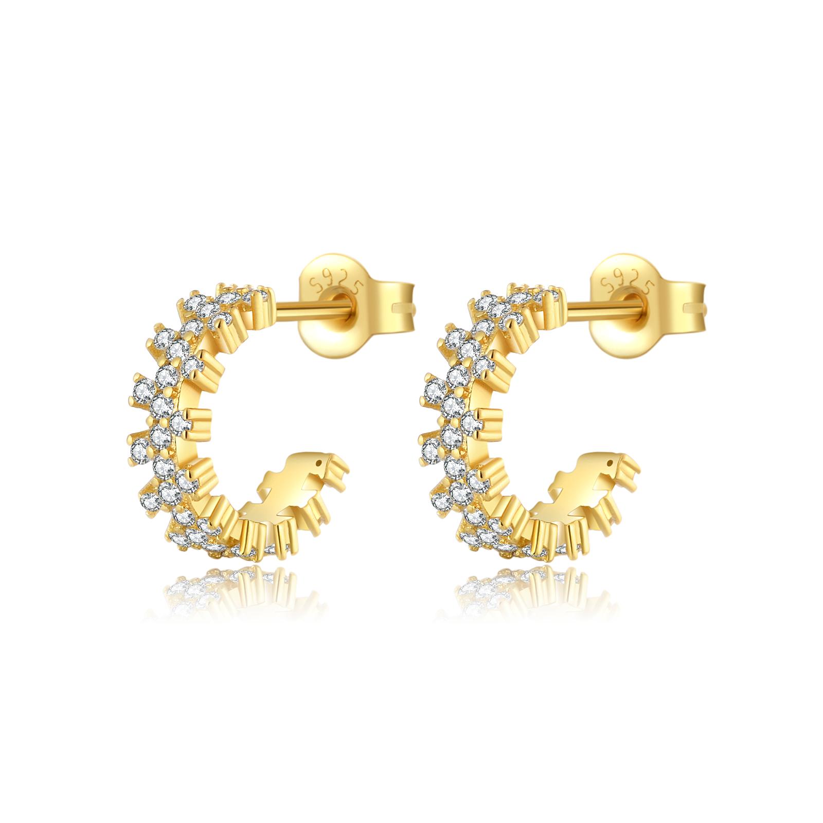 

ANDYWEN, серьги-кольца из стерлингового серебра 925 пробы, золото, циркон, Pave Huggies, серьги-кольца, женские роскошные круглые круглые серьги для вечеринки в стиле рок, вечерние ювелирные изделия M