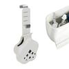 Toilet Tank Cleaning Tablet Holder Sturdy Adjustable Metal Hook Tool Free Install for Daily Bathroom Toilet Use