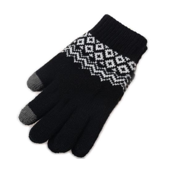 Winter Unisex Soft Knit Touch Screen Texting Smartphone Couple Warm Gloves