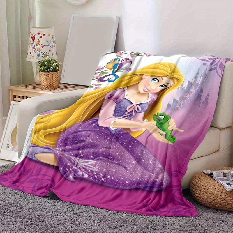 1pc. Disney Princess Rapunzel Blanket - Perfect for Home, Office, Outdoor Use, Gift Idea, Suitable for All Seasons Z0417260