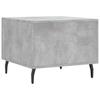  Coffee Tables, 2 Pcs, Concrete Grey, 50x50x40 Cm