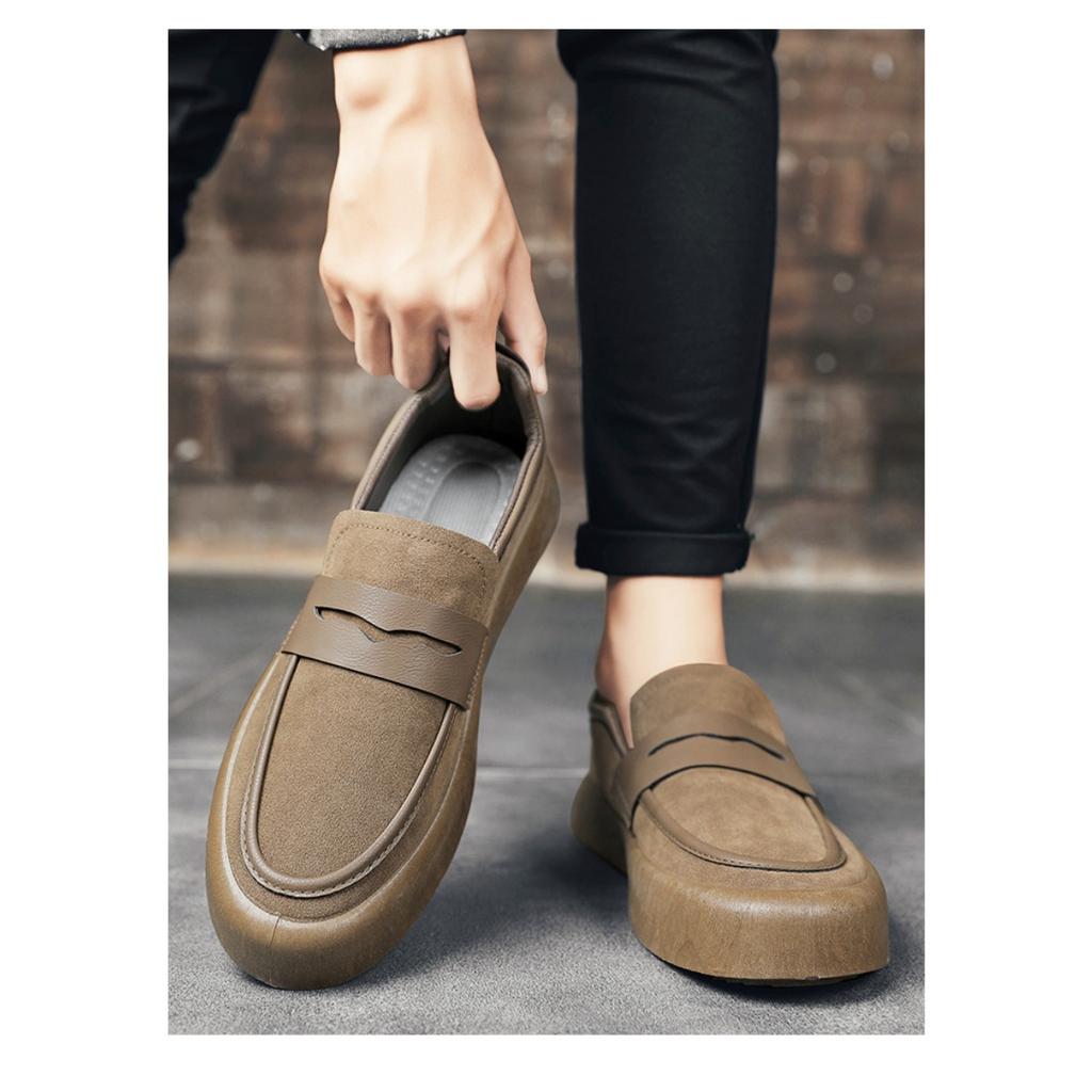 Breathable Men's Soybean Shoes, Korean Fashion Casual Shoes, Youth Men's Shoes Trend Single Shoes